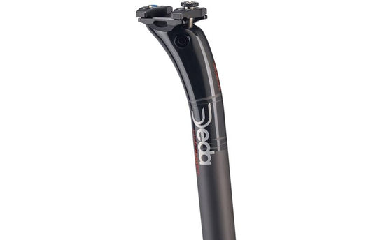 Deda SUPERLEGGERO seatpost - Tubo de sillín de carbono (Tija Diferentes medidas 25 mm y 0 mm setback)