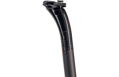 Deda SUPERLEGGERO seatpost - Tubo de sillín de carbono (Tija Diferentes medidas 25 mm y 0 mm setback)
