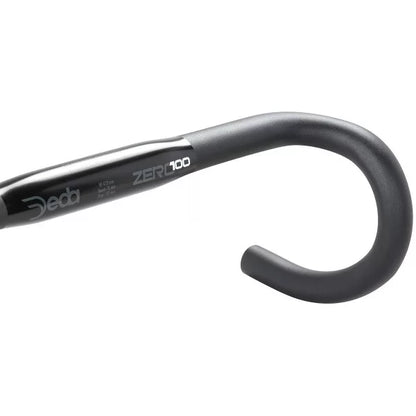 Deda ZERO100 RHM  - Manubrio de ciclismo Ruta Aluminio. Manillar 42 cm Black on Black