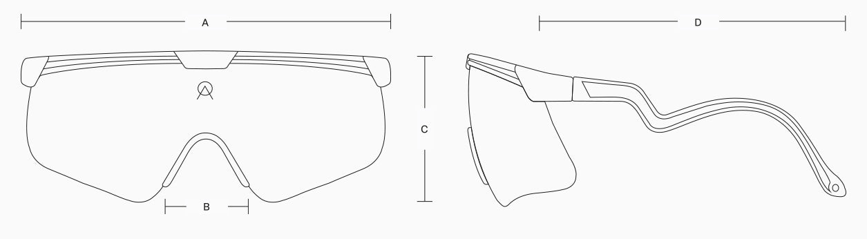 Alba Optics Delta Original - Anteojo Deportivo: Marco rosado lente claro FCS VZUM™ MR ALU