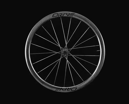Elite Wheels Drive Drive 40D SS - Juego de Ruedas de Carbono perfil 46. Freno Disco