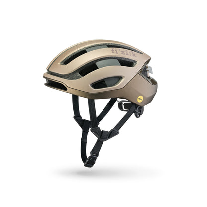 Fizik Kudo - Casco de ciclismo de ruta con Luz roja incluida (Bronce)