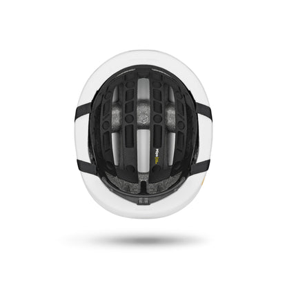 Fizik Kudo - Casco de ciclismo de ruta con Luz roja incluida (Blanco)