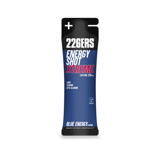 226ers Energy Shot Blue Energy Extreme 60ml alto en cafeina