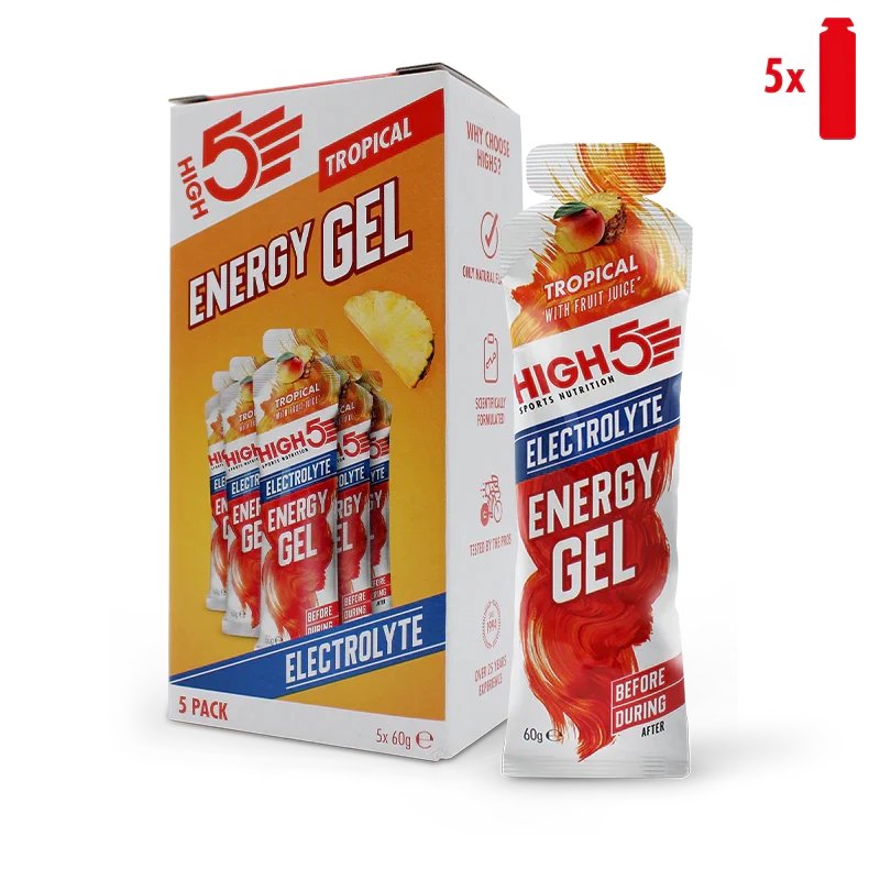 Energy Gel High5 Electrolitos (2 sabores)