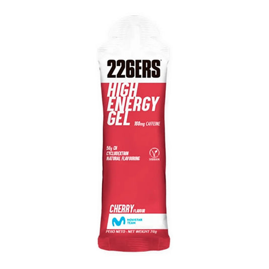 Gel 226ers High Energy Gel 76grs Con Cafeína (Sabor Frutilla - unidad o caja)