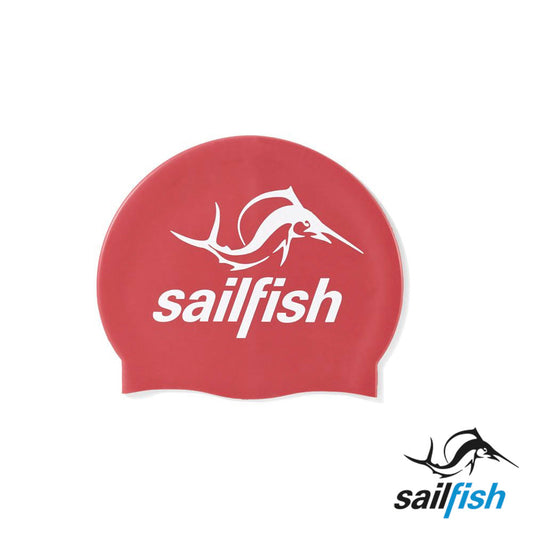 Gorro Natación de Silicona Rojo - Sailfish