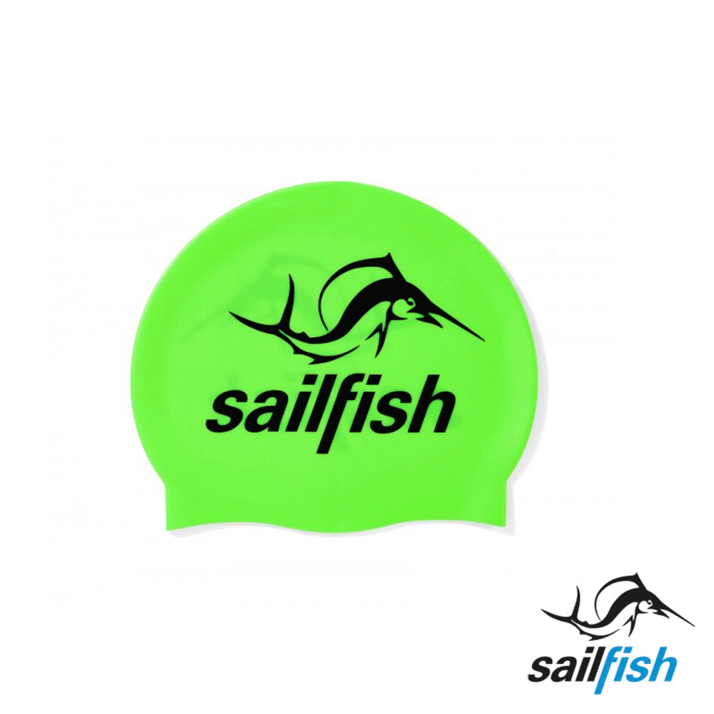 Gorro Natación de Silicona Verde - Sailfish
