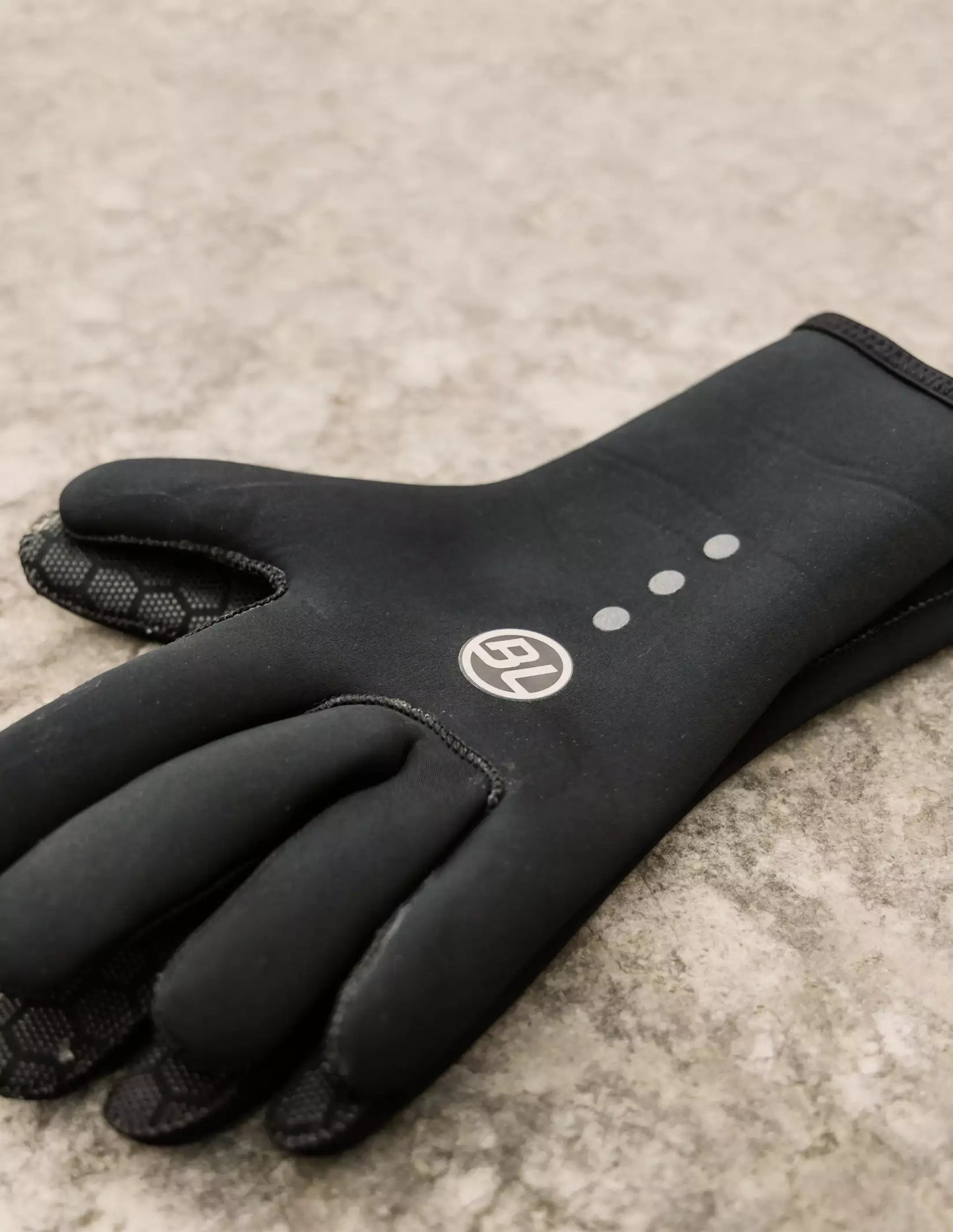 Bicycle Line NEO S2 – Guantes de neopreno para ciclismo de invierno negros.