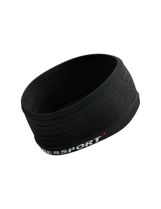 Cintillo anti sudor Headband Compressport On/Off Negro