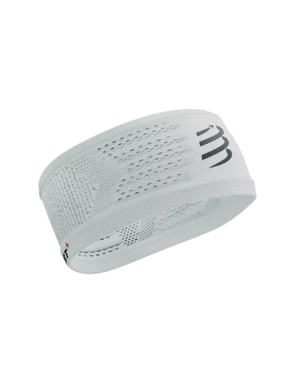 Cintillo anti sudor Headband Compressport On/Off Blanco