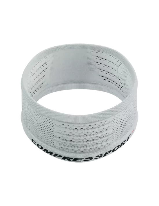 Cintillo anti sudor Headband Compressport On/Off Blanco