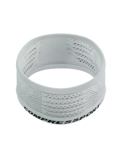 Cintillo anti sudor Headband Compressport On/Off Blanco