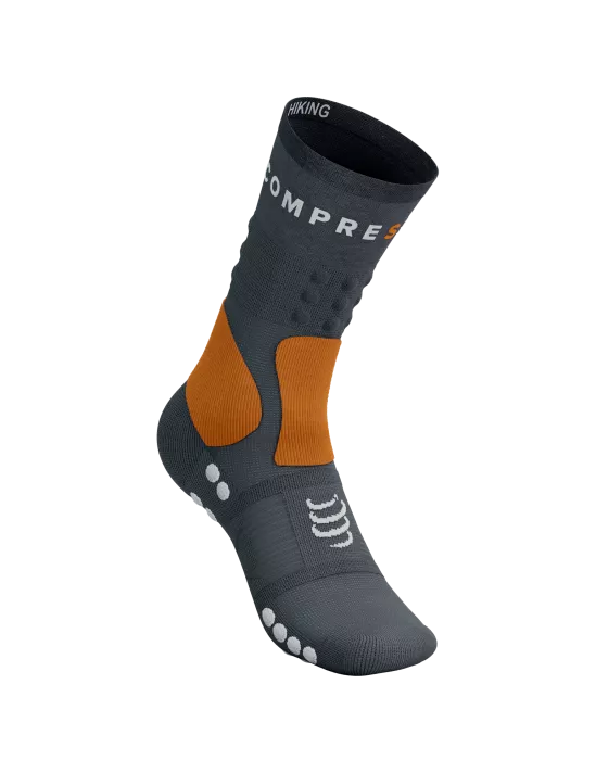 Calcetines largos de Trekking Hiking socks Gris Naranjo