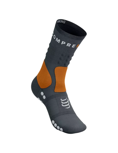 Calcetines largos de Trekking Hiking socks Gris Naranjo