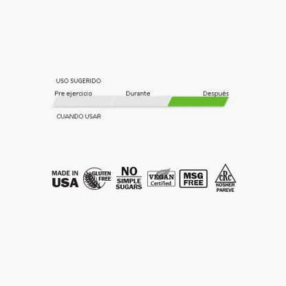 Hammer Nutrition Recoverite – Bebida de recuperación en polvo (32 porciones)