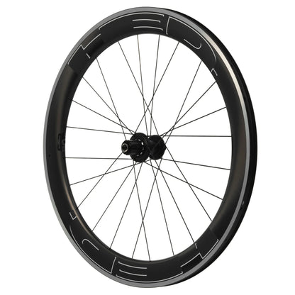 HED Jet RC - Juego de Ruedas de ciclismo Ruta Carbono. Perfiles 40-60-90 (Freno Rim o herradura)