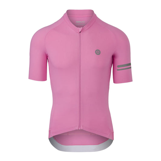 Tricota ciclismo hombre AGU Trend Solid Rosa Kawaii vista frontal