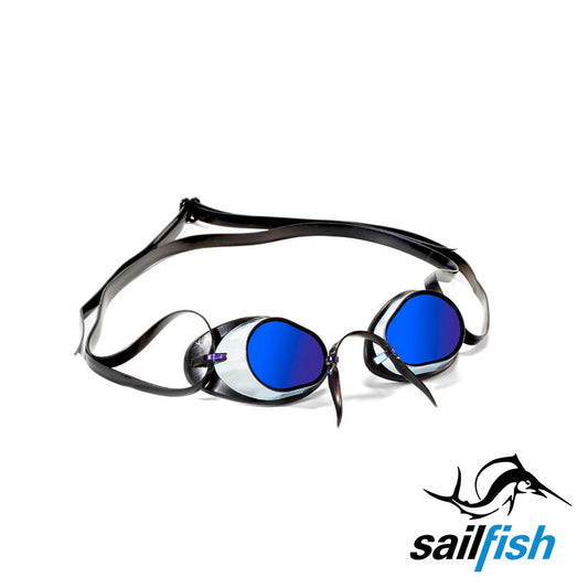 Lente de natación Sweden Mirror Blue Sailfish