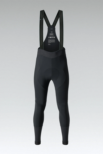 Gobik Culotte Limited 6.0 - Calzas Largas de ciclismo Hombre. Acolchado k10 (color Negro)