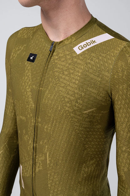Gobik Vanquish – Tricota de manga larga de ciclismo unisex.