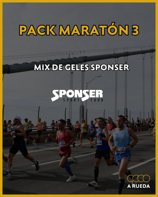 Pack Maratón 3: Mix de geles Sponser