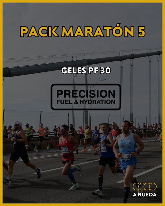 Pack Maratón 5: Mix de Geles Precision Fuel 30g + Sales