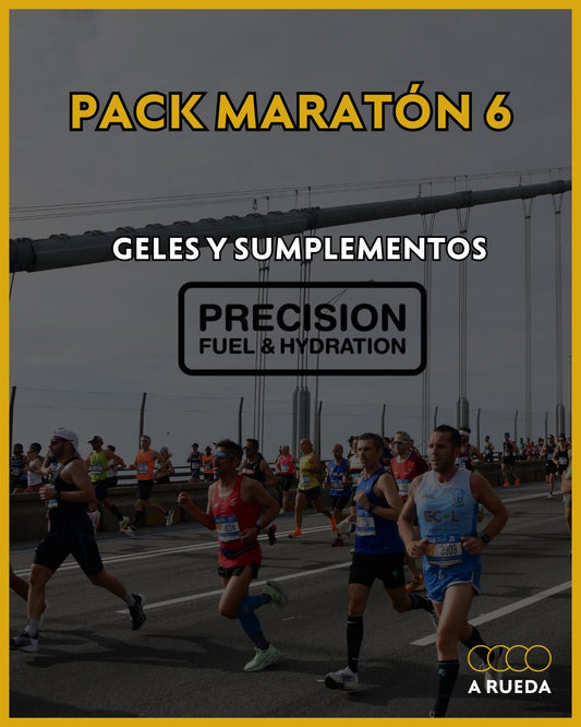 Pack Maratón 6: Mix de Geles Precision Fuel 30g+ Suplementos