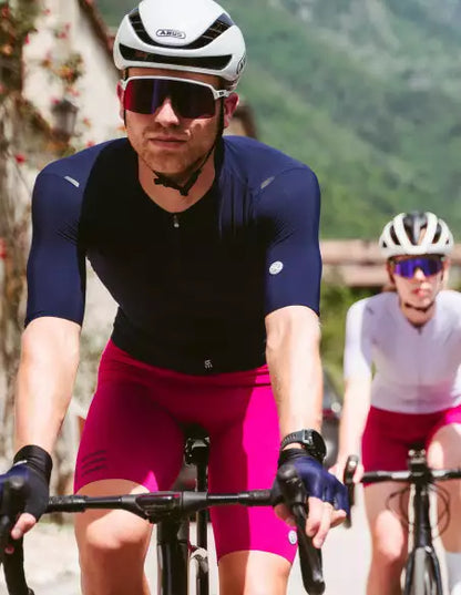 Bicycle Line Popolarissima S3 – Tricota de ciclismo de ruta azul marino.