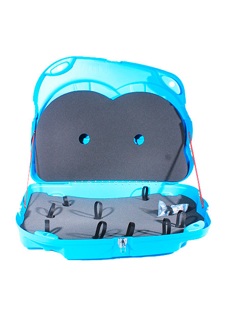 Maleta rígida para bicicleta Lion Bike Box (Celeste)