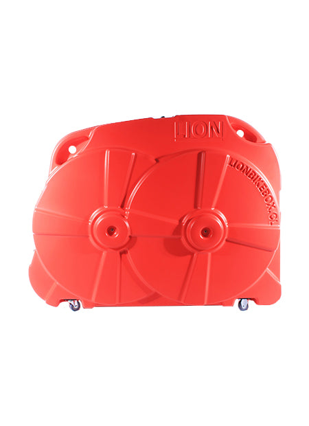Maleta rígida para bicicleta Lion Bike Box (Rojo)