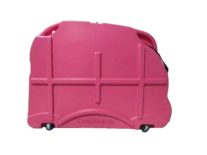 Maleta rígida para bicicleta Lion Bike Box (Rosada)