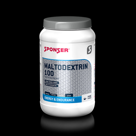 Sponser Maltodextrin 100 – Polvo Maltodextrina de carbohidratos puro (900 g)