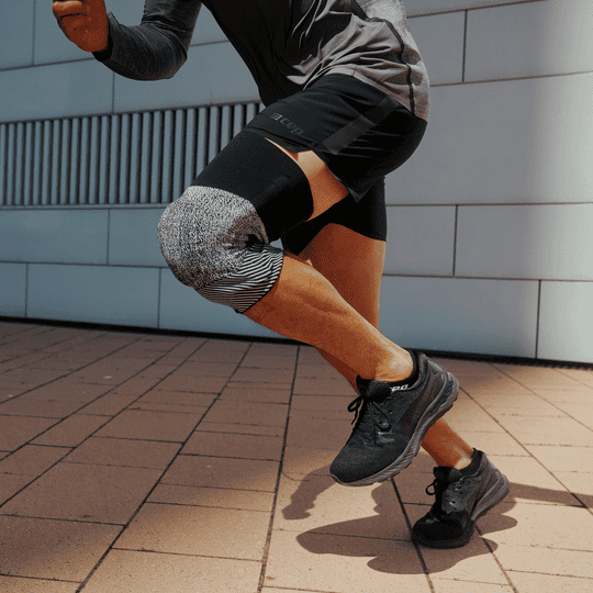 CEP Max Support – Rodillera de compresión unisex para running y senderismo.