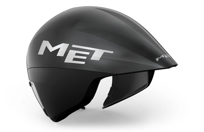 MET Drone Wide Body II TT - Casco aerodinámico de Triatlón o Crono contra reloj