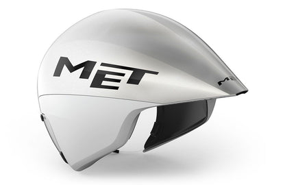 MET Drone Wide Body II TT - Casco aerodinámico de Triatlón o Crono contra reloj