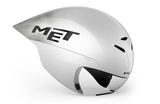 MET Drone Wide Body II TT - Casco aerodinámico de Triatlón o Crono contra reloj