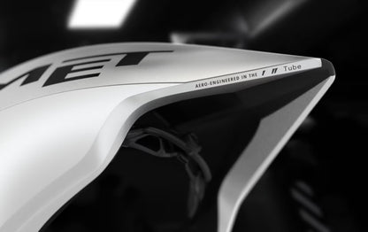 MET Drone Wide Body II TT - Casco aerodinámico de Triatlón o Crono contra reloj