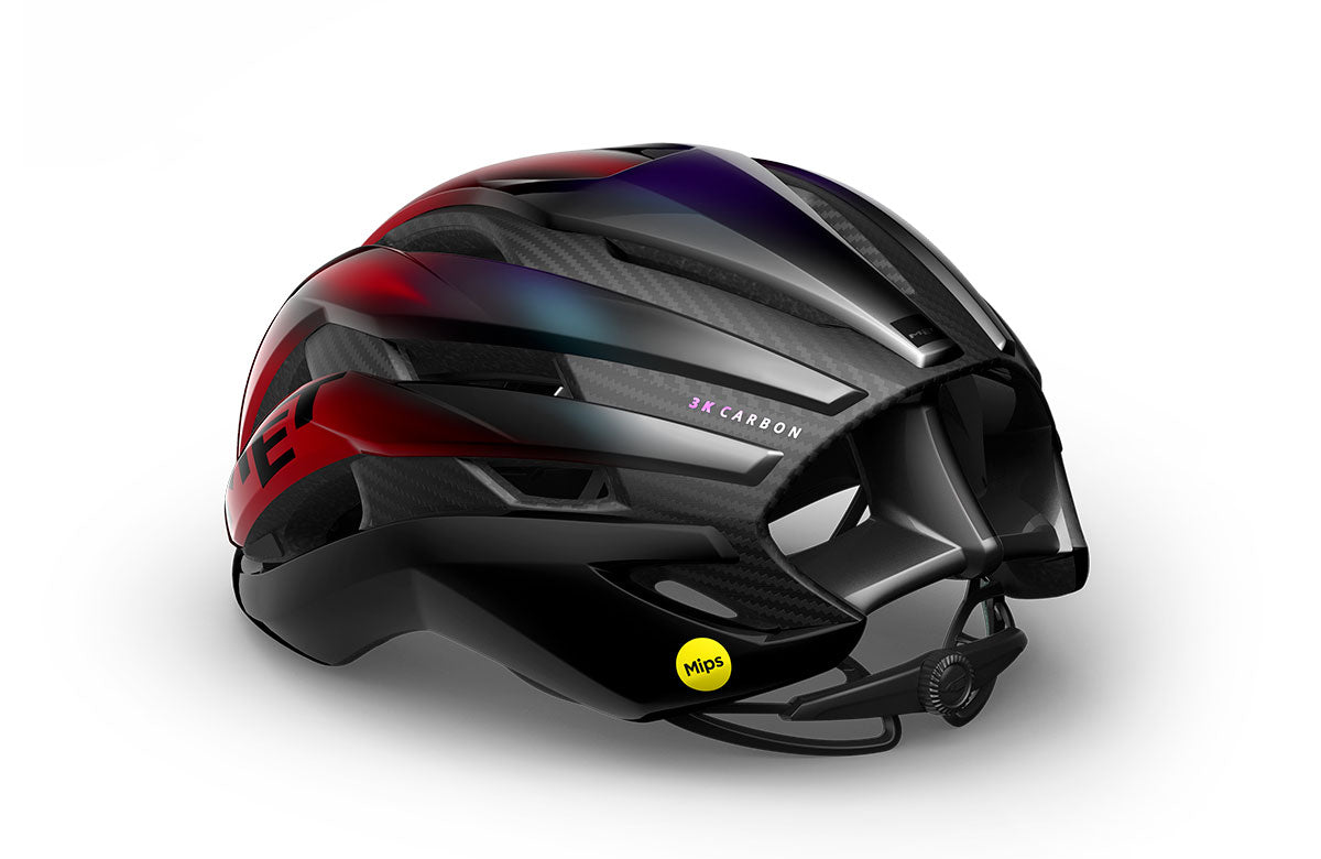 Met Trenta 3K Carbon Mips - Casco de Ciclismo Ruta Liviano (4 Colores)