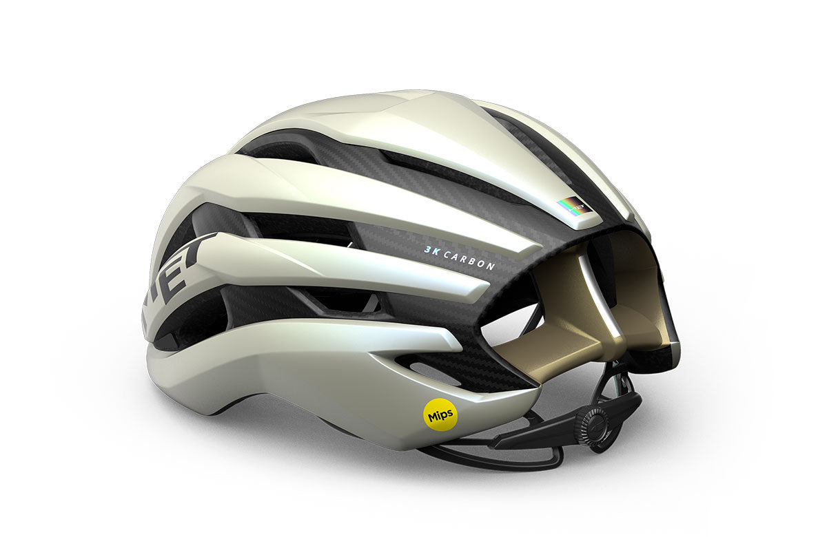 Met Trenta 3K Carbon Mips - Casco de Ciclismo Ruta Liviano (4 Colores)