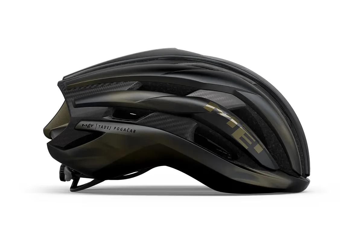 Met Trenta 3K Carbon Tadej Pogačar - Casco de Ciclismo Ruta Liviano Edición limitada (2 Colores)
