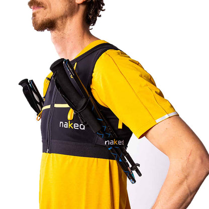 naked HC Running Vest - Chaleco de hidratación de alta capacidad de trail running para hombre.