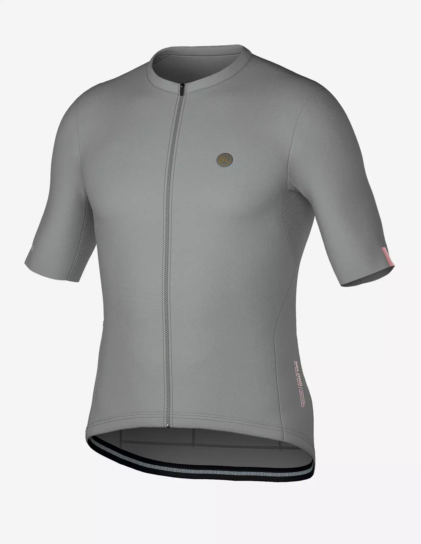 Bicycle Line Ghiaia S5 – Tricota de ciclismo manga corta hombre Gris.