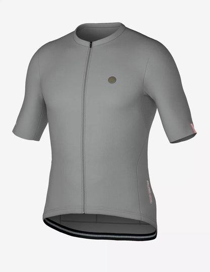 Bicycle Line Ghiaia S5 – Tricota de ciclismo manga corta hombre Gris.