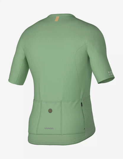 Bicycle Line Ghiaia S5 – Tricota de ciclismo manga corta hombre Fair Green.