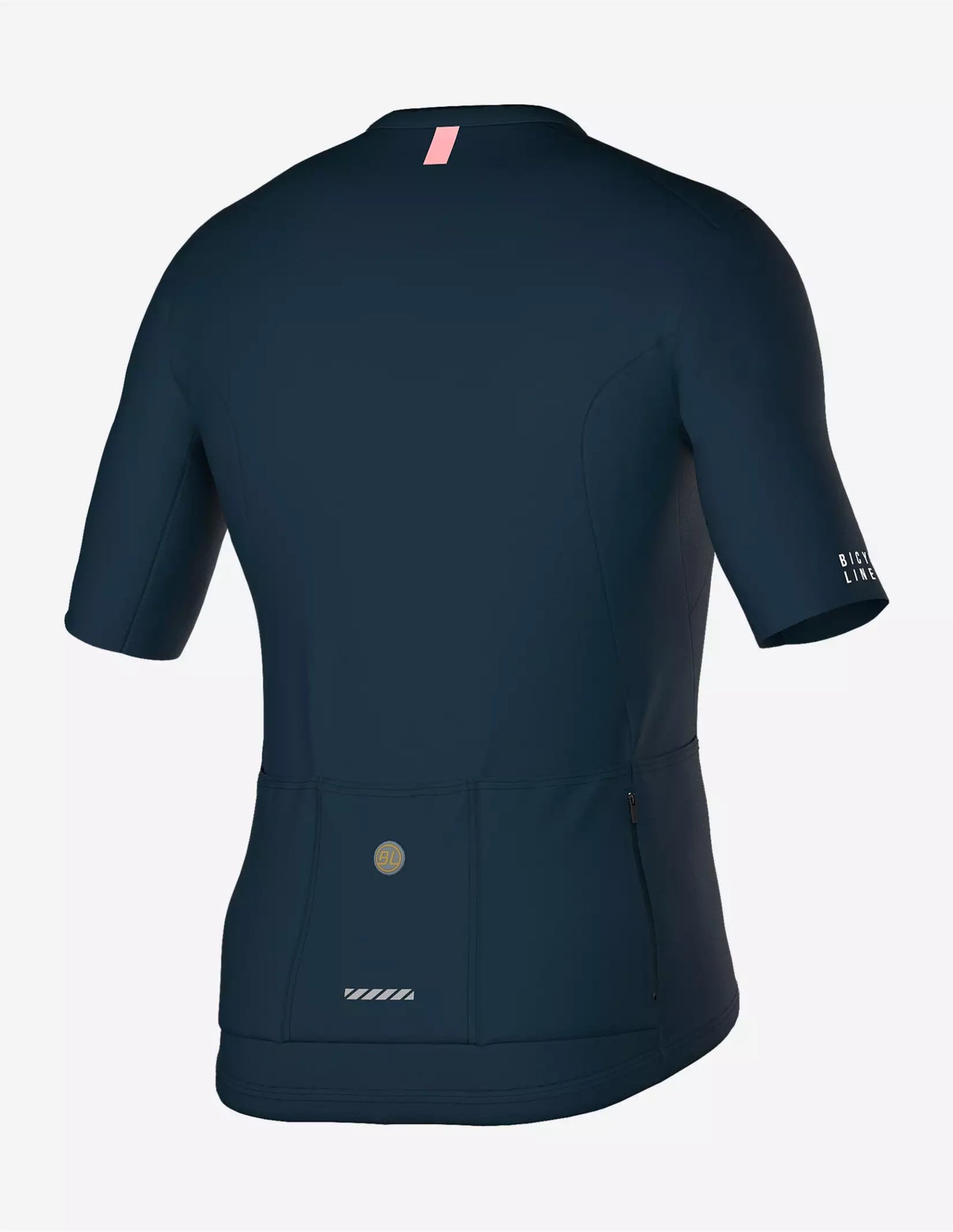 Bicycle Line Ghiaia S5 – Tricota de ciclismo manga corta hombre Azul Medio.