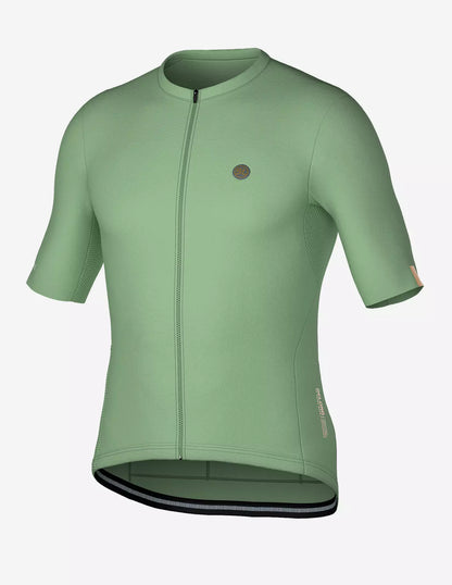 Bicycle Line Ghiaia S5 – Tricota de ciclismo manga corta hombre Fair Green.