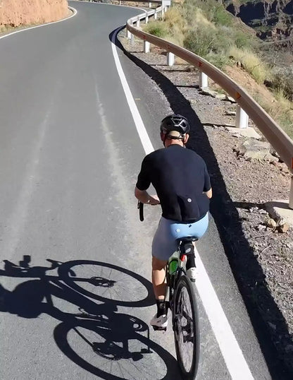 Bicycle Line Popolarissima S5 – Tricota de ciclismo de ruta para hombre, negra.