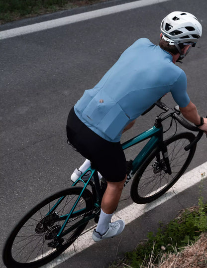 Bicycle Line Popolarissima S5 – Tricota de ciclismo de ruta para hombre, Moonlight Blue.