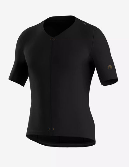 Bicycle Line Popolarissima S5 – Tricota de ciclismo de ruta para hombre, negra.